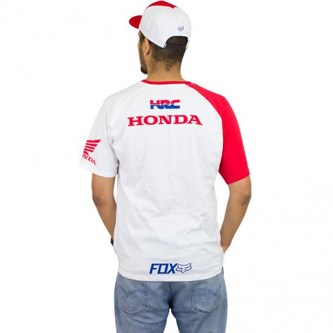 Fox T-Shirt Honda HRC Gariboldi optic weiß 