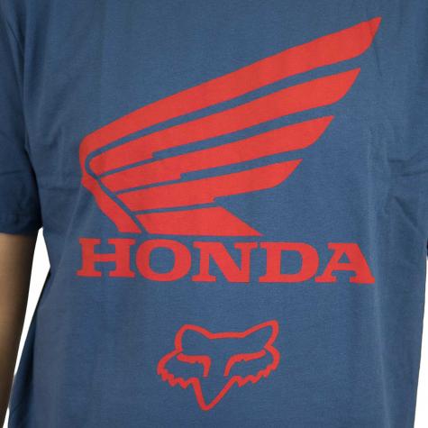 Fox T-Shirt Honda blau 