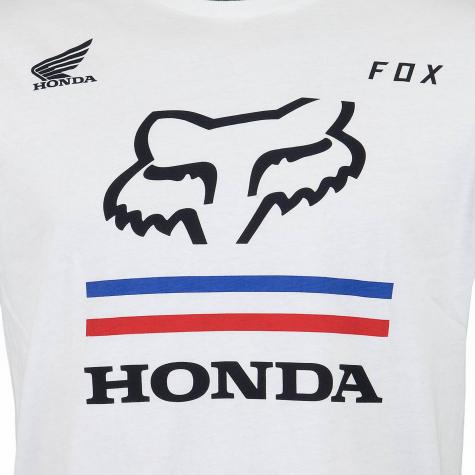 Fox T-Shirt Honda Premium weiß 