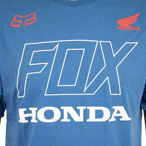 Fox T-Shirt Honda Tech blau