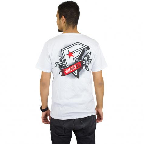Famous Stars And Straps T-Shirt Famous CA weiß 