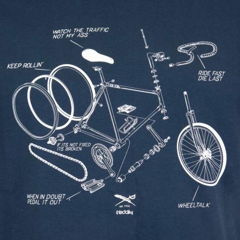 T-Shirt Iriedaily Bikeplosion dark orion 