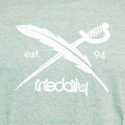 Iriedaily T-Shirt Chamisso Logo hellgrün 