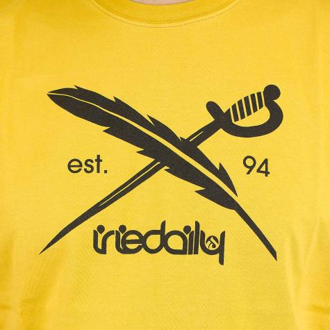Iriedaily T-Shirt Daily Flag mustard 