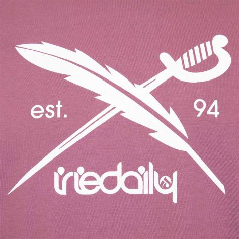 T-Shirt Iriedaily Daily Flag plum 