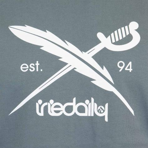 Iriedaily Daily Flag T-Shirt grau 