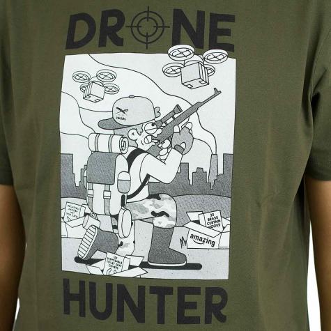 Iriedaily T-Shirt Drone Hunter olive 