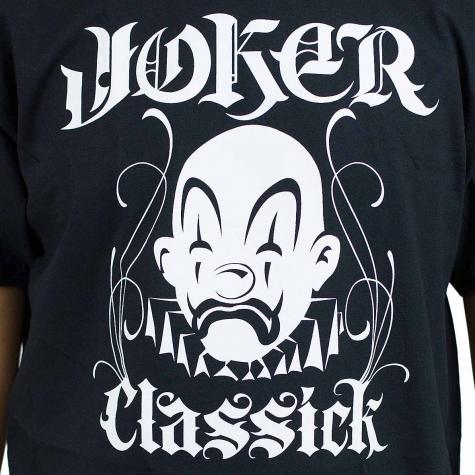 Joker Brand T-Shirt Classick Clown schwarz 