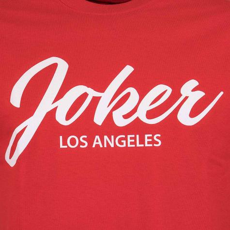 Joker Brand T-Shirt Script rot 