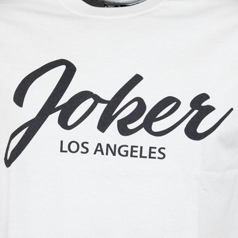Joker Brand T-Shirt Script weiß 