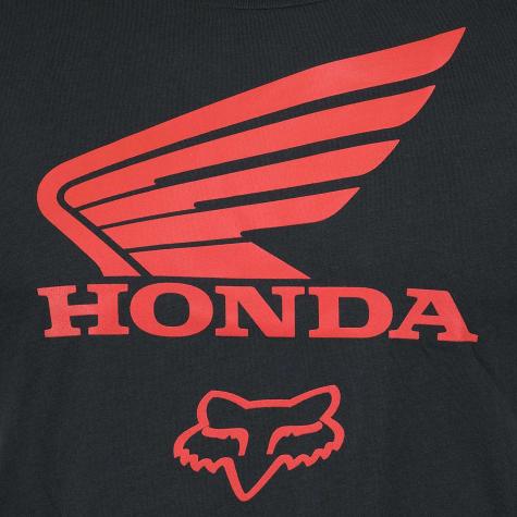 Fox Head Kinder T-Shirt Honda schwarz 