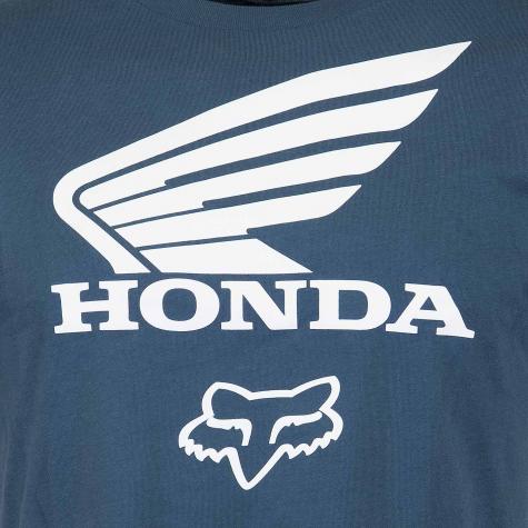 Fox Head Kinder T-Shirt Honda dunkelblau 