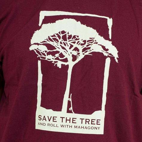 Mahagony T-Shirt Nu Save burgundy 