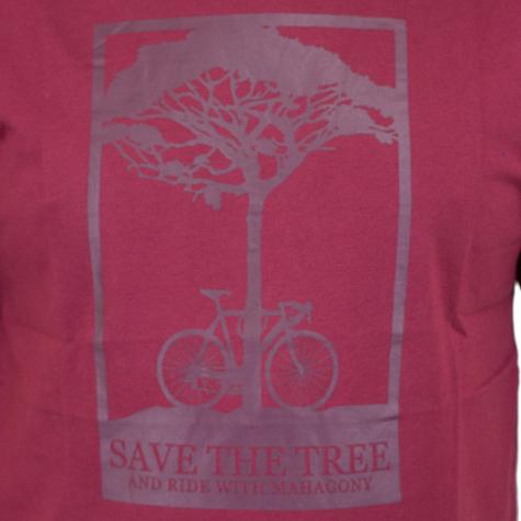Mahagony T-Shirt Save maroon/win 