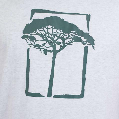 Mahagony T-Shirt T.O.L. Basic silber/grün 