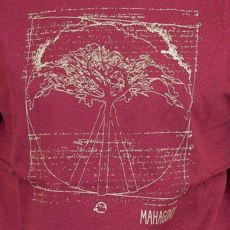 Mahagony T-Shirt Vitree maroon weinrot 