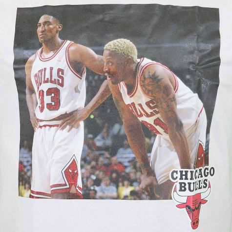 Mitchell & Ness T-Shirt Chicago Bulls Pippen & Rodman weiß 