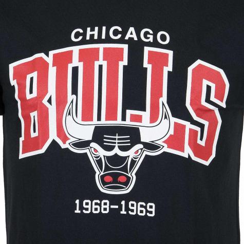 Mitchell & Ness T-Shirt Chicago Bulls schwarz 