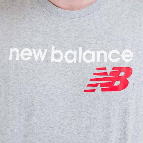 New Balance Athletics Main Logo grau 