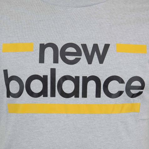 New Balance T-Shirt Classic Graphic grau 