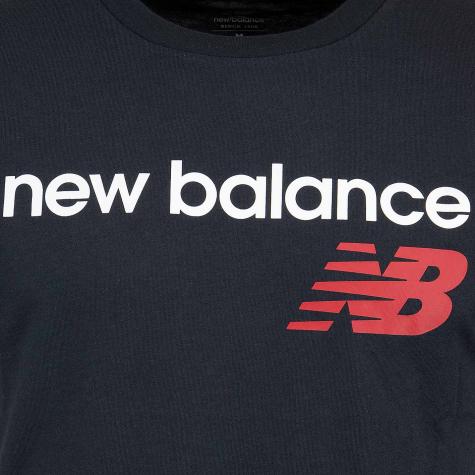 New Balance T-Shirt Heritage schwarz 