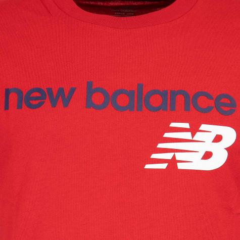 New Balance T-Shirt Heritage rot