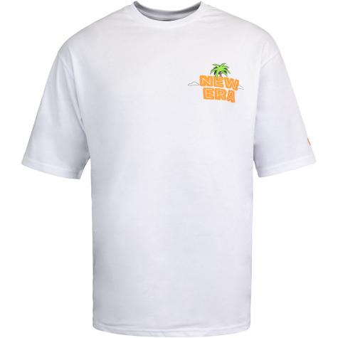 T-Shirt New Era Graphic Los Angeles City Oversized white 