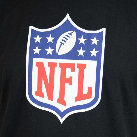 New Era T-Shirt Dryera NFL Shield schwarz 