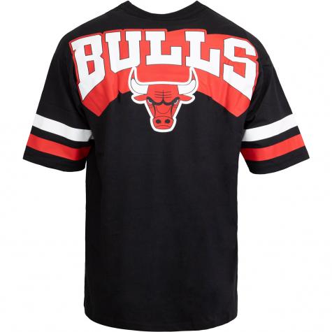 T-Shirt New Era NBA Arch Chicago Bulls Oversized black 