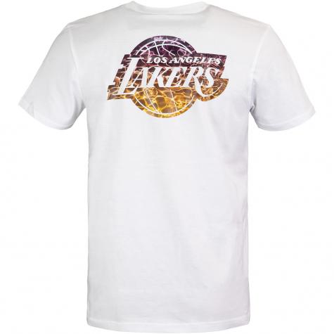 T-Shirt New Era NBA Water Print Los Angeles Lakers 