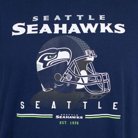 New Era T-Shirt NFL Fan Pack Seattle Seahawks dunkelblau - hier bestellen!
