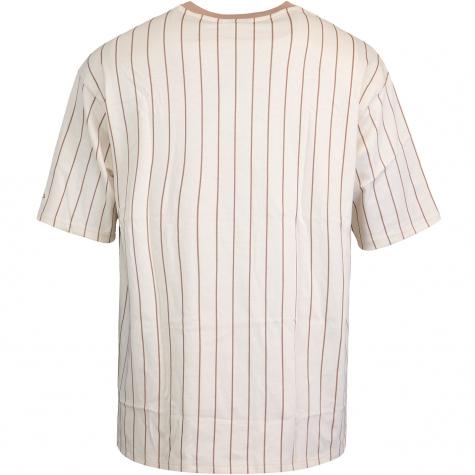 T-Shirt New Era Pinstripe Oversized offwhite 