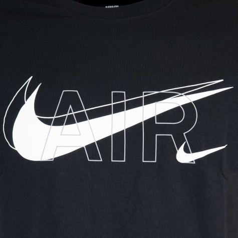 Nike Air Print Herren T-Shirt schwarz 