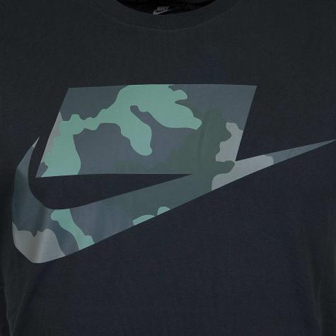 Nike T-Shirt Camo Fill Futura schwarz 