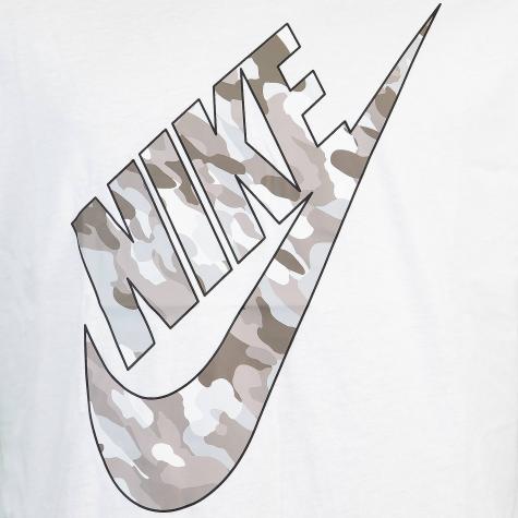 T-Shirt Nike Club Camo white 