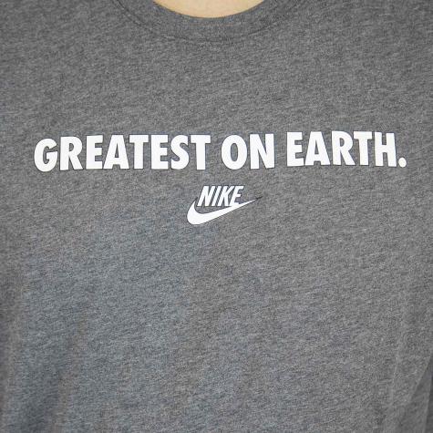 Nike T-Shirt Concept Red 3 dunkelgrau/weiß 