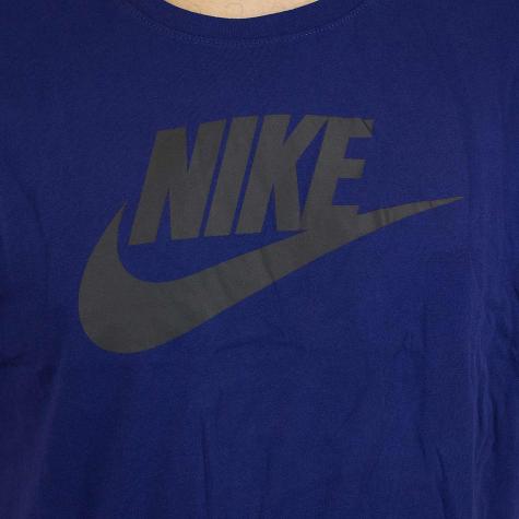 Nike T-Shirt Futura Icon blau/schwarz 