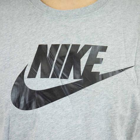 Nike T-Shirt Futura Icon grau/schwarz 