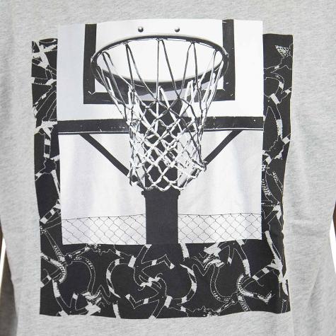 Nike T-Shirt grau/schwarz 