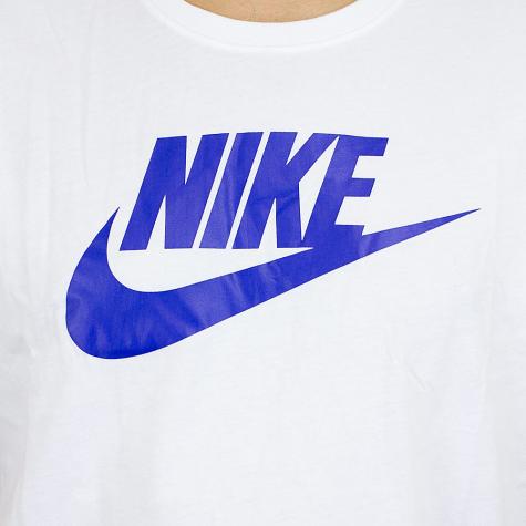 Nike T-Shirt Icon Futura weiß/royal 