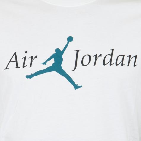 Nike T-Shirt Jordan Brand 5 weiß/türkis 