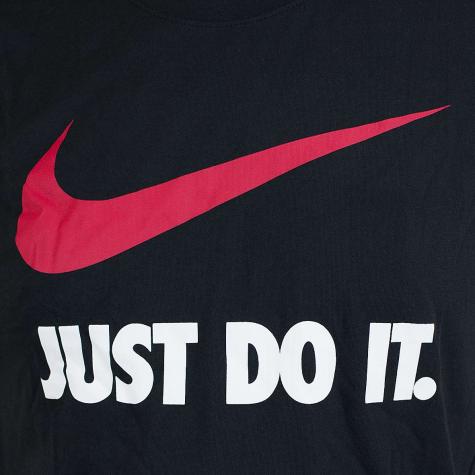 Nike T-Shirt New JDI Swoosh schwarz/rot 