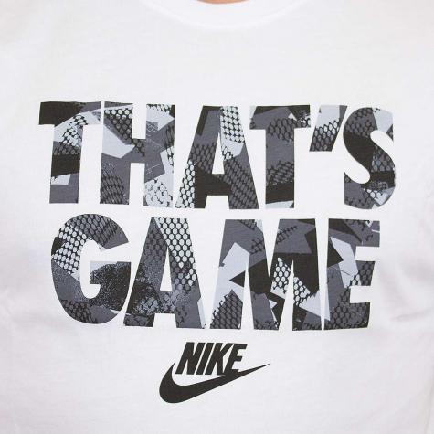 Nike T-Shirt NSW Print Game weiß 