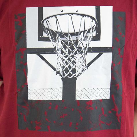 Nike T-Shirt rot/schwarz 