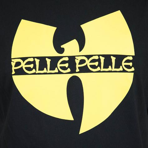 Pelle Pelle T-Shirt Wu-Tang Batlogo Mix schwarz 