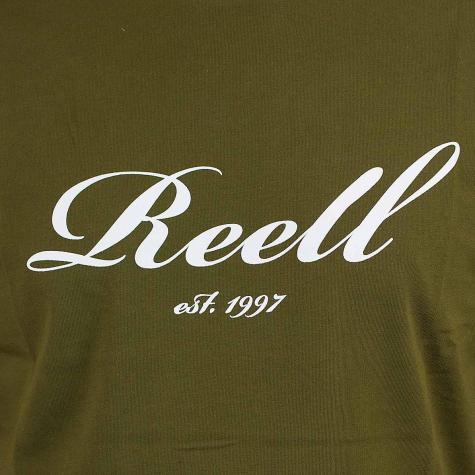 Reell T-Shirt Big Script oliv 