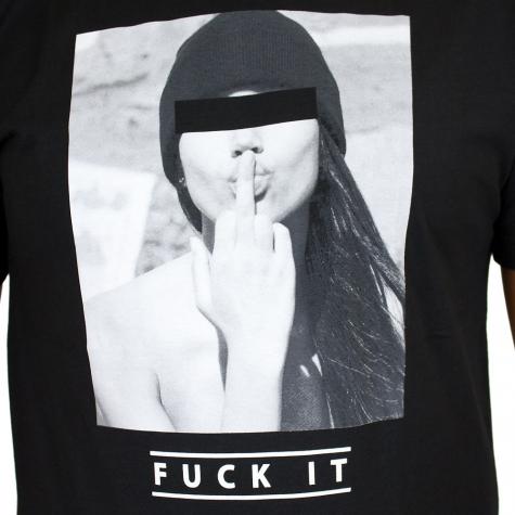 Mister Tee T-Shirt F#?kit schwarz