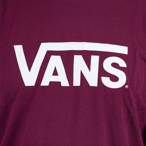 Vans T-Shirt Classic burgundy/weiß 