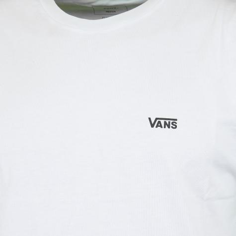 Vans T-Shirt Left Chest Logo weiß 