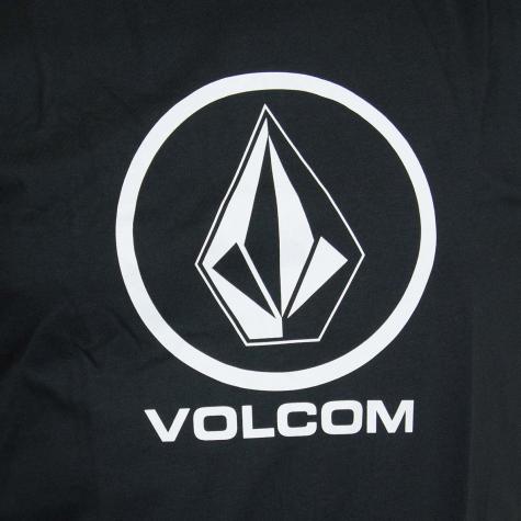 Volcom T-Shirt Circlestone basic schwarz 